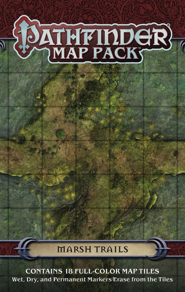 (image for) Pathfinder: Map Pack - Marsh Trails